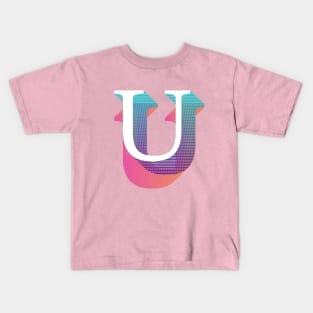 Letter U Kids T-Shirt